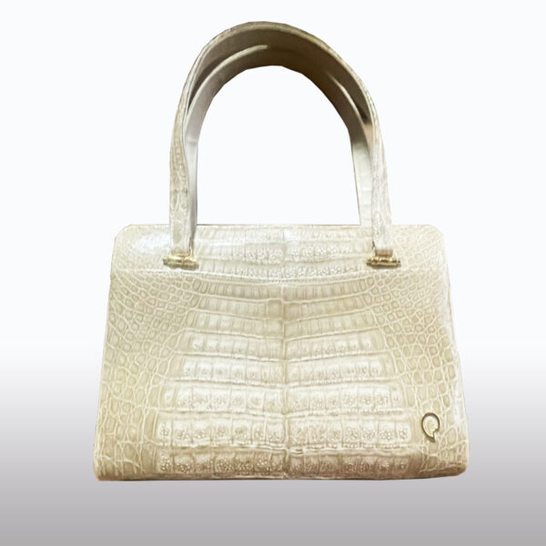 Himalayas style Crocodile leather bag Parabini